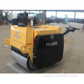 Walk behind small road roller machine with two wheel FYL-S600C